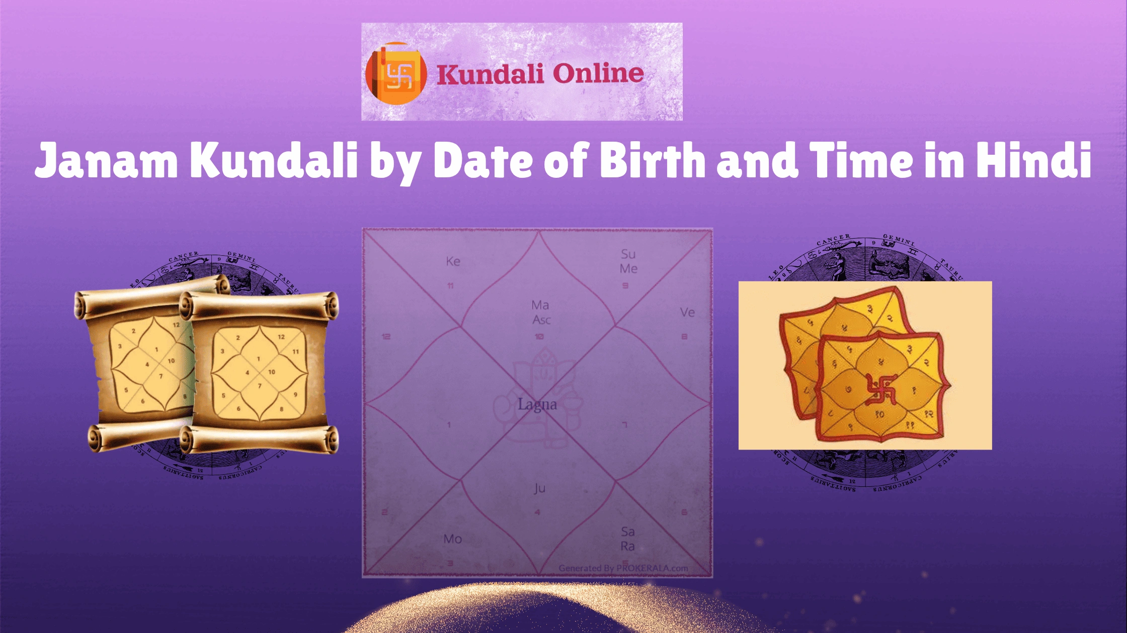 Janam Kundali Online Free by Date of Birth & Time